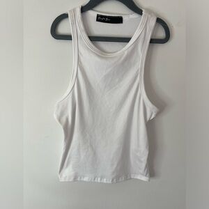 Brit and bri tank top white size small new without tags